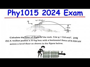 Physics Exam Past Paper 2024 SOLUTIONS