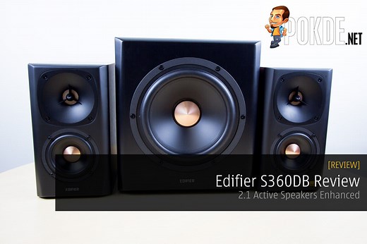 Edifier S360DB Review - 2.1 Active Speakers Enhanced - Pokde.Net