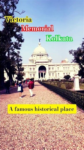 Victoria memorial Kolkata a famous historical place #victoria #memorial #kolkata #india #ytshorts