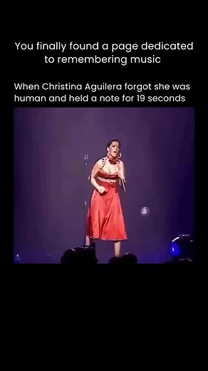 Remembering Music on Instagram: "Christina Aguilera – “At Last” (Stripped Tour) During her Stripped Tour, Christina Aguilera delivered a jaw-dropping performance of At Last, the timeless classic by Etta James. Blending raw soul with flawless technique, she held a single high note for an astonishing 19 seconds — a moment that left the crowd completely stunned. It wasn’t just about power, but control and emotion. Christina honored the spirit of the original while making it unmistakably her own, tu