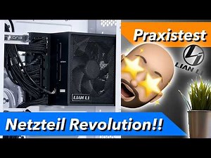 No more boring PC power supplies – the new Lian Li EDGE 1000 in practical testing!