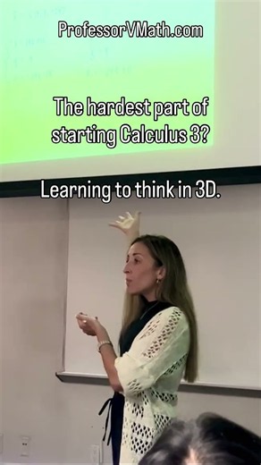 Why Calculus 3 Feels So Different at First