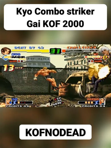 Mastering Kyo Combo Striker in KOF 2000