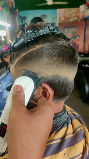 Boys Low Fade ✂️ Side Part Comb Over