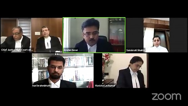 LIVE STREAMING OF COURT PROCEEDINGS OF FIRST COURT OF HIGH COURT OF GUJARAT