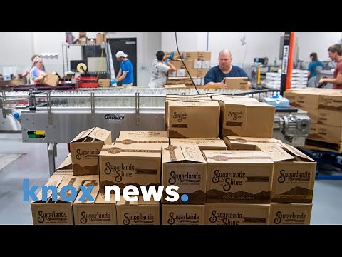 Watch the bottling process at Sugarlands Distillery Company's new location in Kodak