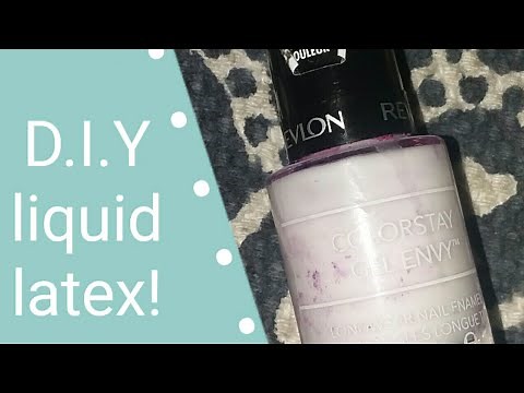 EASIEST WAY TO MAKE LIQUID LATEX? || DIY how to make liquid latex (read desc.)