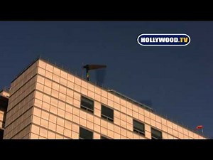 Michael Jackson's Body Leaves Hospital.