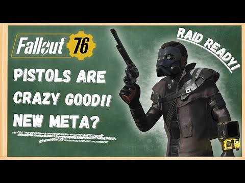 The ULTIMATE Pistol Build 2025 (Low & Full Health) - Fallout 76