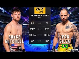 BRYCE MITCHELL VS JEAN SILVA FULL FIGHT UFC 314