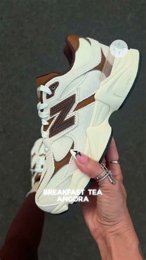New Balance 9060 Breakfast Tea Angora On Foot | DELTITECH
