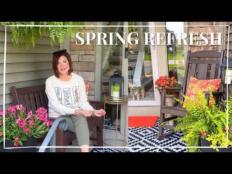 Porch & Patio Spring Refresh | Finding Beauty in the Quiet Moments