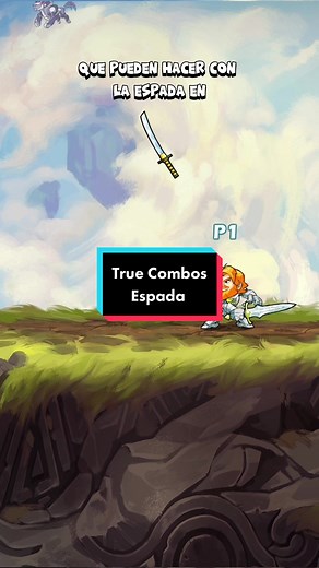 True combos Espada (sword). Todos los Combos que puedes hacer con la espada. #tutorial #brawlhalla #brawlhallacombos #brawlhallamemes #brawlhallaclips #espada #sword