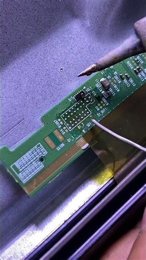 How to fix a TV that doesn't display a picture. #tv #television #repair #lcd #electronic