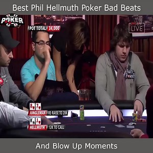 50K views · 260 reactions | Best Phil Hellmuth Poker Bad Beats | Poker Club | Facebook