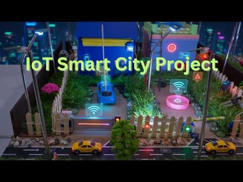 IoT Smart City Project | Auto Gate, Smart Home, Traffic Lights & Safety Systems | NextCircuit Labs