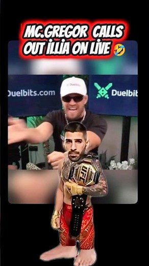 Conor McGregor VS Ilia Topuria