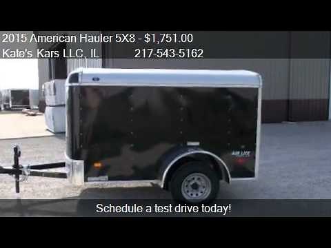 2015 American Hauler 5X8 Enclosed Cargo Trailer for sale in