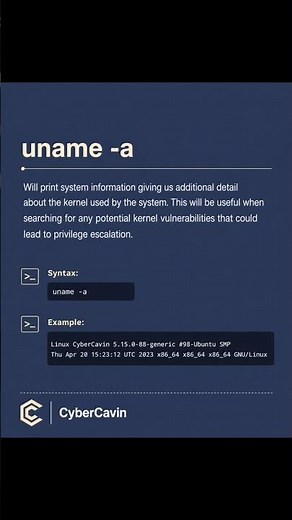 "uname -a": Display Complete Linux Kernel & System Information