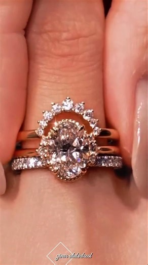 This Ring Set is Pure Perfection 😍💍 #Shorts #jewellery #viral #diamond