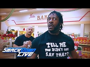 "Stone Cold" Steve Austin & Booker T engage in a grocery store brawl: SmackDown LIVE, Nov. 15, 2016