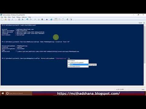 How to Create Web App using PowerShell