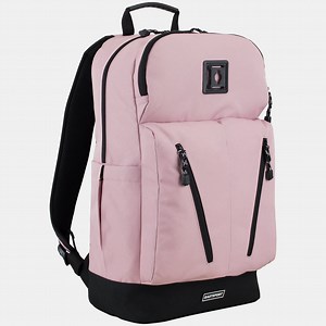 Pink Ice Laptop Backpack Travel Recycled Polyester Large Capacity Water Resistant Bag - Optional Accessories