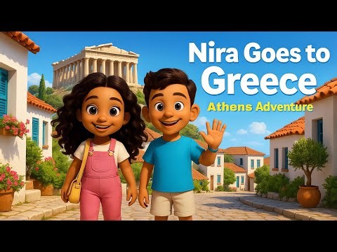 🇬🇷 Nira Goes to Greece 🌟 | Kids Cartoon Animation | Learn Greek Culture & Myths