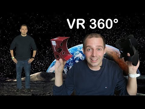 Vidéo à 360 degrés VR sur iPhone et Android grâce au Cardboard