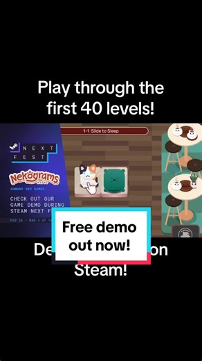 Nekograms: Cozy Cat Game Demo Now Available!