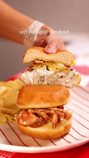 Lola's Soft Shell Crab Sandwich Recipe - Delicious and Crunchy Seafood Delight