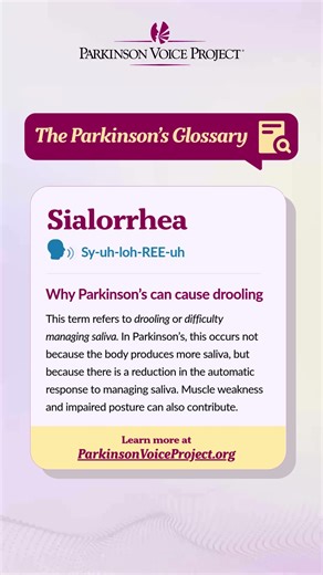 The Parkinson's Glossary