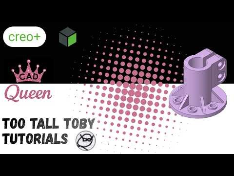 Too Tall Toby Challenge 24-05-08 - Creo Parametric Tutorial