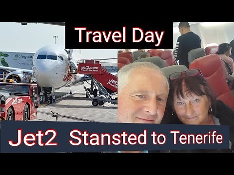 TENERIFE TRAVEL DAY / JET2 / STANSTED AIRPORT / JET2 HOLIDAY