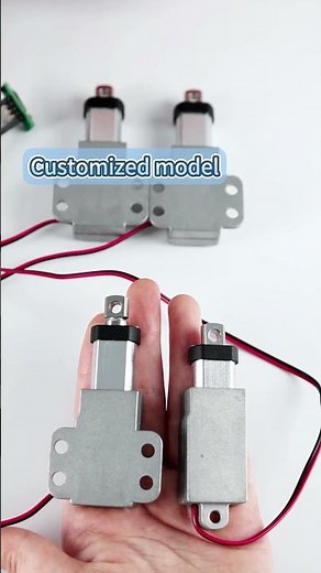 This "hidden design" electric linear actuator gets installation PERFECT 🤙#micro #actuator #custom