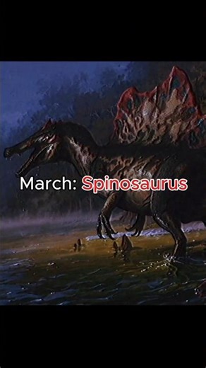 Your Birth Month = The Dinosaur Hunting You #dinosaur #prehistoric #jurassicworld