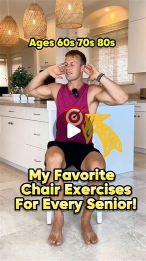 Grow Young Fitness | My favorite exercises for seniors to add to their daily routine! #dailyroutine #seniorfitness #chairexercises #aging #fitnesstips... | Instagram