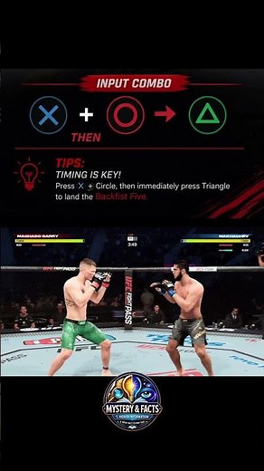 How to do the backfist in UFC 5 Game