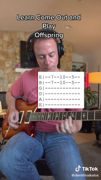 Learn 'Come Out and Play' Guitar Tutorial with Offspring