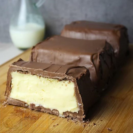 Kinder Maxi Recipe | How to make Homemade Giant Kinder Maxi | Kinder Maxi XXL - Recipe Videos