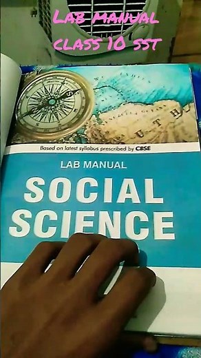 Lab manual class 10 sst