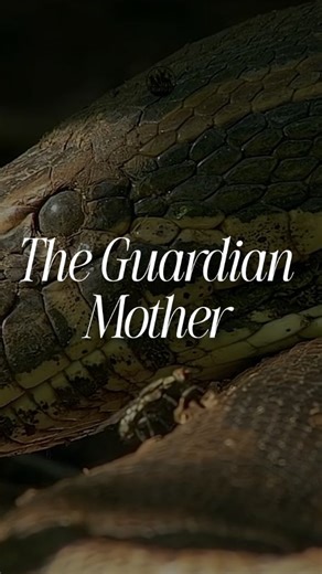 WILDERNESS on Instagram: "When it’s time to bring new life into the world, the female rock python finds a warm, hidden burrow or termite mound to lay her clutch of 20–100 eggs. But she doesn’t just leave them there — unlike most snakes, she stays to protect her eggs, coiling her massive body tightly around them like a living fortress. As the eggs develop, she uses her muscles to shiver and generate heat, keeping her nest warm and safe until the hatchlings emerge — a rare display of maternal care