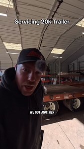 Servicing up a 20k Contrail Equipment Trailer | Allred Trailer Service