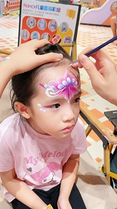 Purple Elsa face paint ❄️💜 A magical twist on a classic princess. Soft shimmer, fairytale vibes. #PurpleElsa #PrincessFacePaint #FacePainting | AnKa Bella Art