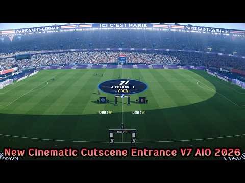New Cinematic Cutscene Entrance V7 AIO 2026 - PES 2021 & Football Life 2026