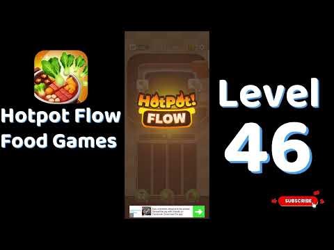 🍲 Hotpot Flow Level 46 Walkthrough | Food Games | Go Answer