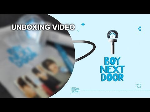 BOYNEXTDOOR [OFFICIAL LIGHT STICK] UNBOXING VIDEO #boynextdoor #보이넥스트도어 #kpop