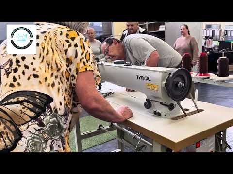 How to Assemble the long Arm heavy duty Industrial Sewing Machine