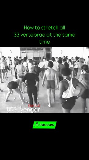 162K views · 21K reactions | In yoga, it’s not typically possible to stretch all 33 vertebrae of the spine simultaneously in a literal sense, but many poses and movements aim to lengthen, decompress, and mobilize the entire spine, creating a feeling as if the whole spine is stretching. #yoga #trending #masteravi #reels #iyengar #iyengaryogateacher #iyengaryogaonline | Avinash Saini | Facebook