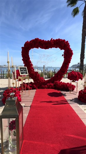 Surprise Beach Proposal at Hotel Maya